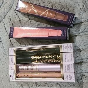 Tarte Eye Essentials Set- Maneater Mascara, Tartelette, Fake Awake, Eyeliner
